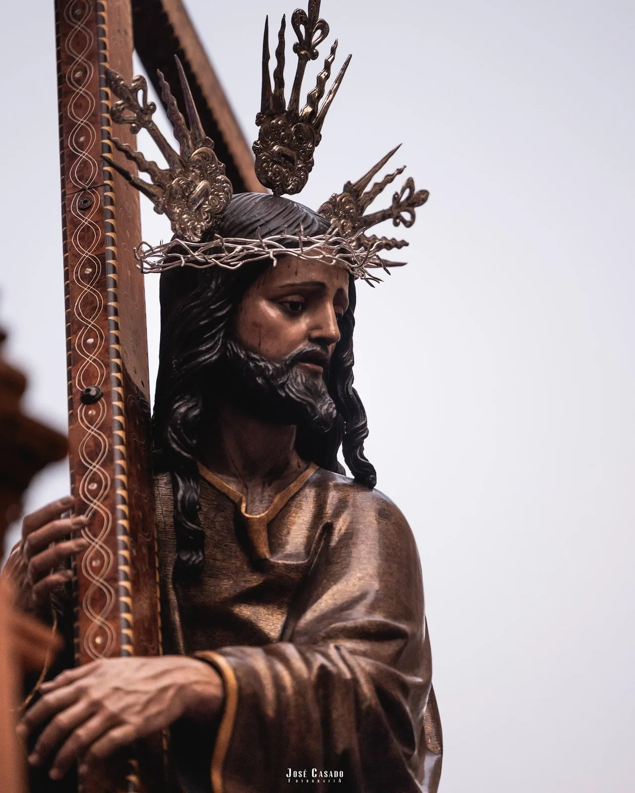 Santísimo Cristo de la Corona, imagen titular de la Hermandad de Sevilla